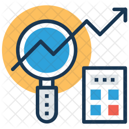 Graph analysis Icon