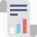 Bericht Statistik Diagramm Symbol