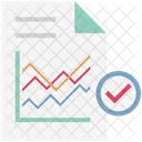 Diagrammbericht Balkendiagramm Analyse Symbol