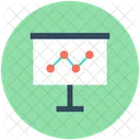 Graph Board Graph Presentation Statistics Icon