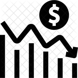 Graph Declined  Icon