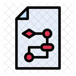 Graph Document  Icon