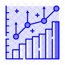 Diagramm Zur Steigerung Wachstumsdiagramm Steigerungsdiagramm Icon