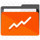 Graph Folder Business Icon