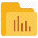 Graph Folder Data Icon