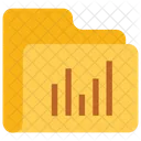 Graph Folder Data Icon