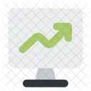 Graph Growth  Icon
