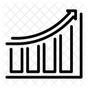 Graph Stock Analysis Icon