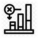 Graph Decline Business Icon