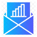 Graph Mail E Mail Report Bar Chart Symbol