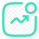 Graph New Up Growth Graph Icon