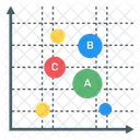 Graph Plot Statistics Diagram Icon