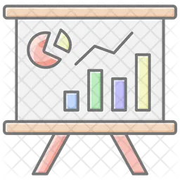 Graph presentation  Icon