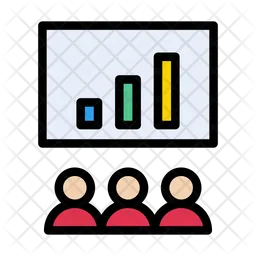 Graph Presentation  Icon