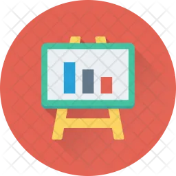 Graph Presentation  Icon