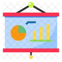 Graph Presentation  Icon