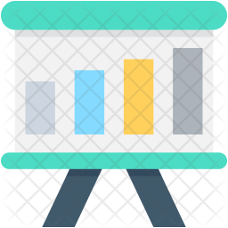 Graph Presentation Icon