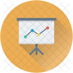 Graph Presentation  Icon