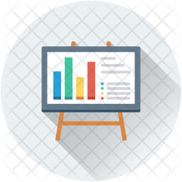 Graph Presentation Icon