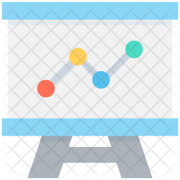 Graph Presentation Icon