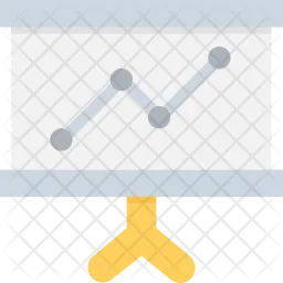 Graph Presentation  Icon