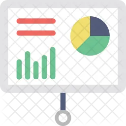 Graph Presentation  Icon