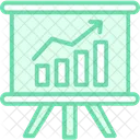 Graph presentation  Icon