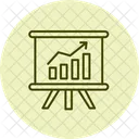 Graph Presentation Icon