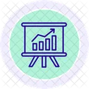 Graph presentation  Icon