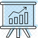 Graph Presentation Icon