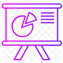 Graph Presentation Icon