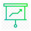 Graph presentation  Icon