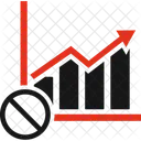 Graph Prohibited Analytics Chart Icon