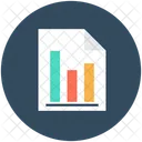 Financial Report Graph Report Business Report Icon