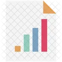 Graph Report Bar Graph Analytics Icon