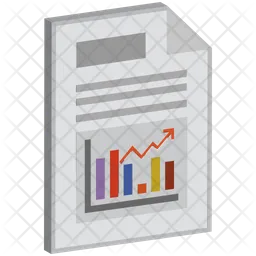 Graph Report Papers  Icon