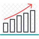 Graph Rising  Icon