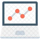 Graph Screen Online Icon