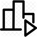 Graph Video Chart Data Icon