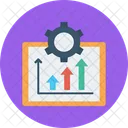 Graph Setting Manage Management Icon