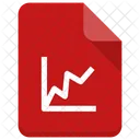 Diagramm Datei Dokument Icon