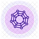 Graphen Farbkreis Symbol Icon