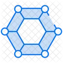 Graphen Intelligenz Licht Symbol