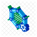 Technologie Auto Roboter Symbol