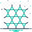 Graphen-Technologie  Symbol