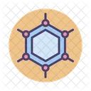 Graphene Hexagone Hexagonal Icon
