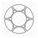 Graphene Hexagon Hexagonal Icon