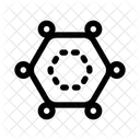 Graphene Carbon Material Icon