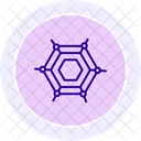 Graphene Line Icon Icon