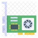 Graphic Card Computer Hardware Pc Card Icon